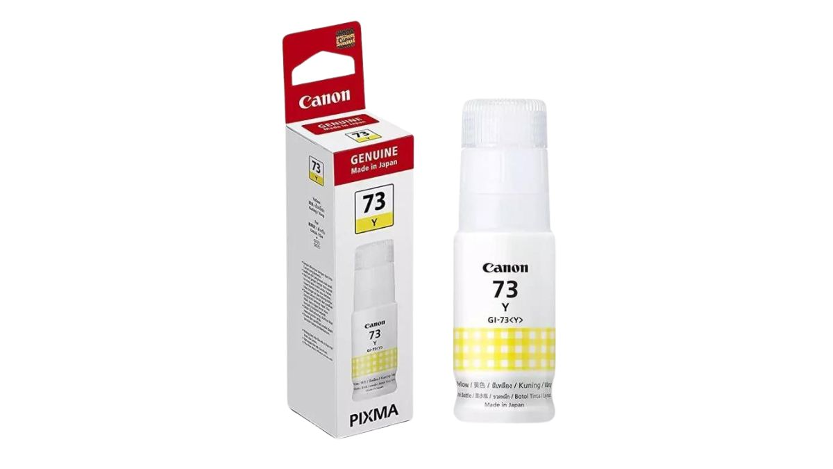 Canon Tinta Warna GI-73 Yellow (DatascripMall.com) Canon Tinta Warna GI-73 Yellow (DatascripMall.com)