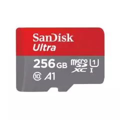 SanDisk Ultra MicroSD, 150MB/s R, 256GB