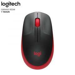 Logitech M190 Mouse Wireless - Merah