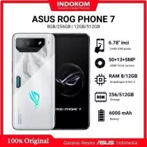 Asus ROG Phone 7 5G 8GB/256GB - Hitam