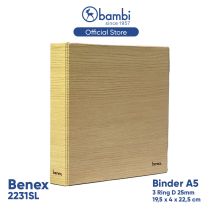 Benex 3 Ring Binder D-Type A5 25mm 2231SL - Binder Photocard / Album Photocard RANDOM COLOR
