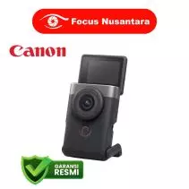 Canon PowerShot V10 Vlogging Camera (Silver) - Kamera Power Shot V 10 GARANSI RESMI