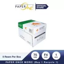 PP Lite Kertas Fotocopy F4 75gr - 1 Box isi 5 Ream