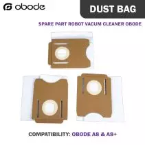 DUST BAGS (3pcs) paket aksesoris OBODE A8+ ROBOT VACUUM CLEANER