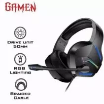 GAMEN GH2200 Gaming Headset RGB LED Noise Cancelling 3D Surround Sound 