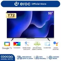 COOCAA Google TV 50 Inch Smart LED TV - Netflix & Youtube - Dolby - WIFI - Flicker Free (COOCAA 50Y72)