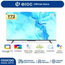 COOCAA Google TV 65 Inch Smart LED TV - Netflix & Youtube - Dolby - WIFI - Flicker Free (COOCAA 65Y72)