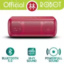 Robot RB220 Powerful Sound Quality Portable Bluetooth Speaker RED