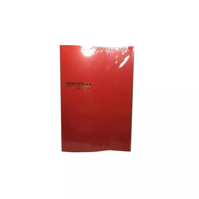 DAIICHI Clear Holder  A4 20 Pocket DCS06A420 Red