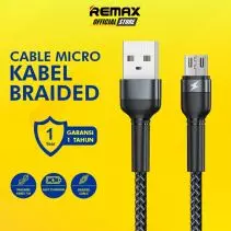 REMAX Jany Kabel Data Charger 2.4A Micro USB RC-124M