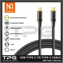 KABEL DATA MCDODO SUPER FAST CHARGING SAMSUNG TYPE C PD 100W MACBOOK