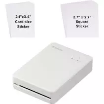 Canon SELPHY QX20 Compact Photo Printer-Sand white