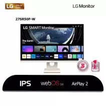 LG Smart Monitor 27SR50F FHD IPS with webOS 23 ThinQ Home Dashboard