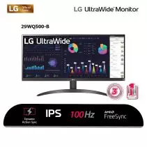 LG UltraWide 29WQ500-B 29'' 21:9 UW FHD IPS Monitor AMD FreeSync HDR10