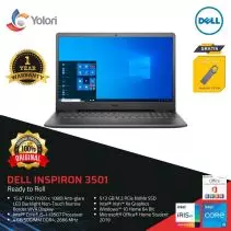 Dell Inspiron 3501 [Ci5-1135G7, 4GB, 512GB, Intel Irish Xe, Windows 10, OHS 2019]