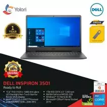 Dell Inspiron 3501 [Ci5-1135G7, 4GB, 1TB, Nvidia MX330 2GB, Windows 10, OHS 2019]