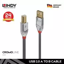 LINDY 0.5M Kabel Data USB 2.0 Type A to B Cable Printer Soundcard