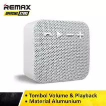 Bluetooth Speaker Remax Fabric Portable RB M18 Murah