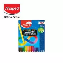 Maped Infinity PENSIL WARNA PERTAMA TANPA KAYU isi 12
