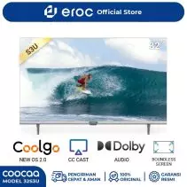 COOCAA 32 inch Digital Smart TV - OS Coolita - Digital TV - Wifi - Youtube (Model : Coocaa 32S3U)