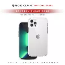 Brooklyn Slim Crystal Clear Casing iPhone 12, iPhone 12 Pro, iPhone 12 Pro Max Mini - iPhone 13, iPhone 13 Pro, iPhone 13 Pro Max, iPhone Mini - BK-CA08