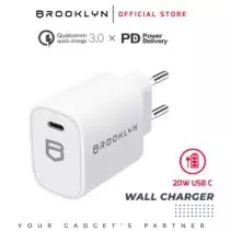 Brooklyn 20W Wall Charger 1 Port BK-W6 Power Delivery 3.0 A+