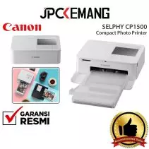 Canon Selphy CP1500 Compact Photo Printer Foto Portable CP 1500 White GARANSI RESMI
