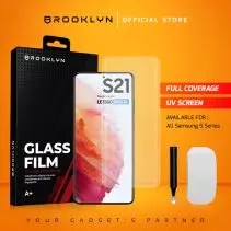 Brooklyn UV Tempered Glass SAMSUNG S8/S9/S10/S21/S20 Plus/Ultra 3D Full Cover