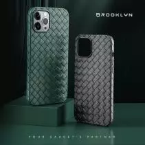 Brooklyn Slim Fit Casing - iPhone X / XR / XS / XS MAX - iPhone 11 / Pro / Max - iPhone 12 / Mini / Pro / Max - iPhone 13 / Mini / Pro / Max (Black, Blue, Green) - BK-CA01