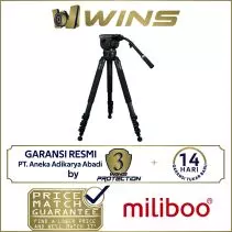 miliboo M8T Broadcast Tripod Kit with M8 Fluid Head (Carbon Fiber)