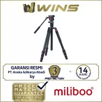 miliboo MUFA Aluminum Travel Tripod Kit with Fluid Head
