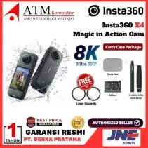 Insta360 X4 8K 360 Action Camera  With Carry Case Selfie Stick And Battery