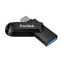 SanDisk Dual Drive GO USB Type C 128gb Hitam DDC3