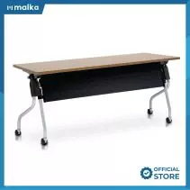 Firm by Malka -  T0 Folding desk dengan modesty panel -  W140 beech