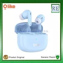 OLIKE TWS T114 True Wireless Bluetooth 5.3 Earphones headset IPX4 Earbuds - BIRU